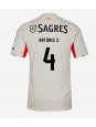 Billige Benfica Antonio Silva #4 Bortedrakt 2025-26 Kortermet